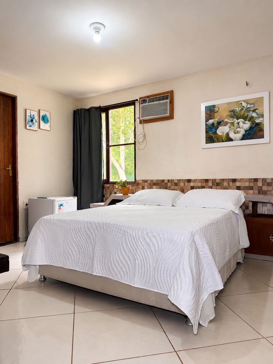 Quarto duplo da pousada