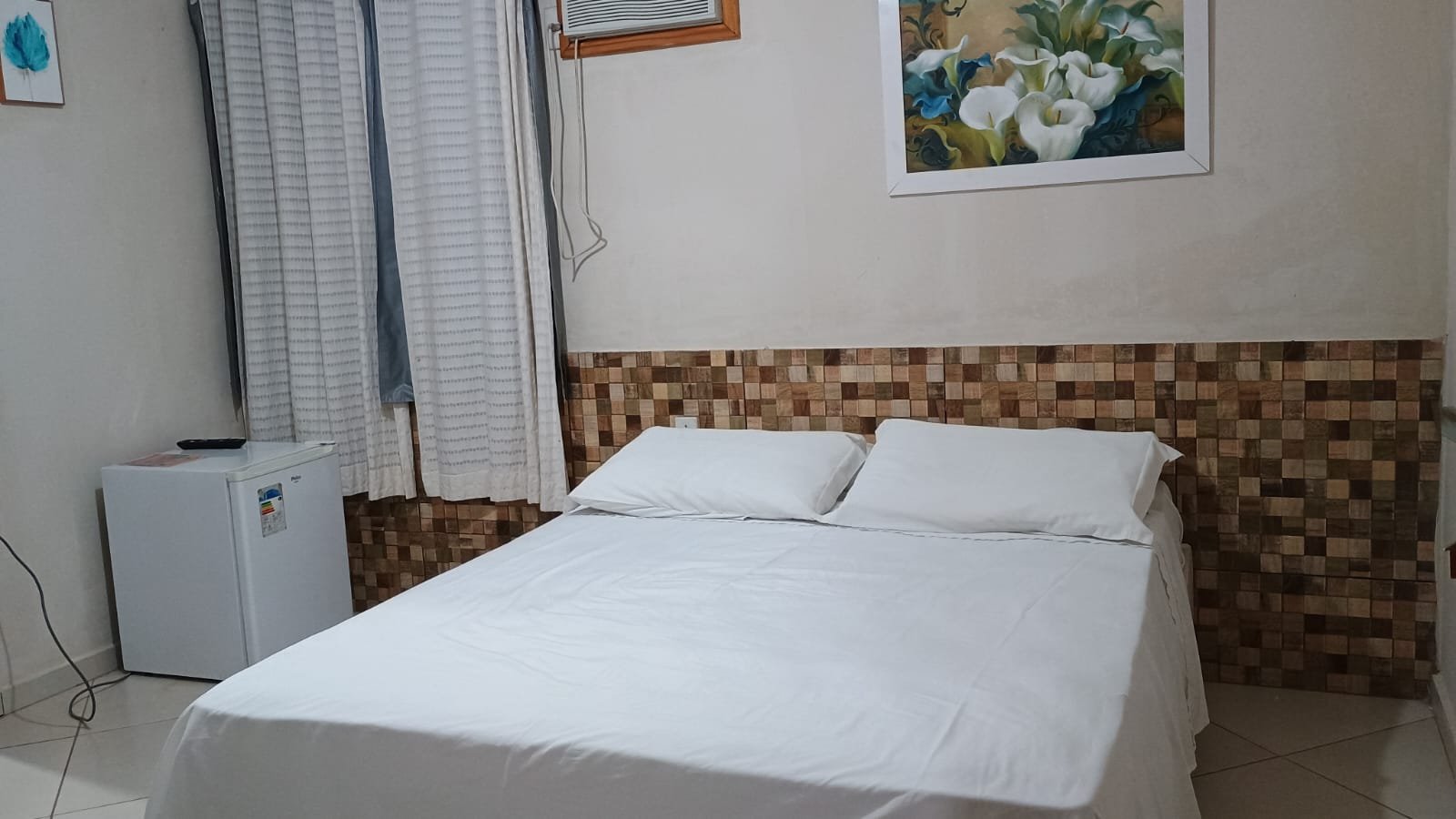 Quarto duplo da pousada
